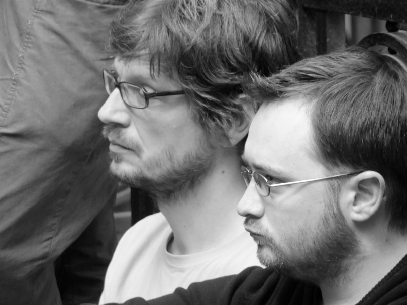 Kris Jacobs (l.) en Bart T. hebben heel schone dingen gezegd ter verdediging van hun ontslagen collega's. Dank.