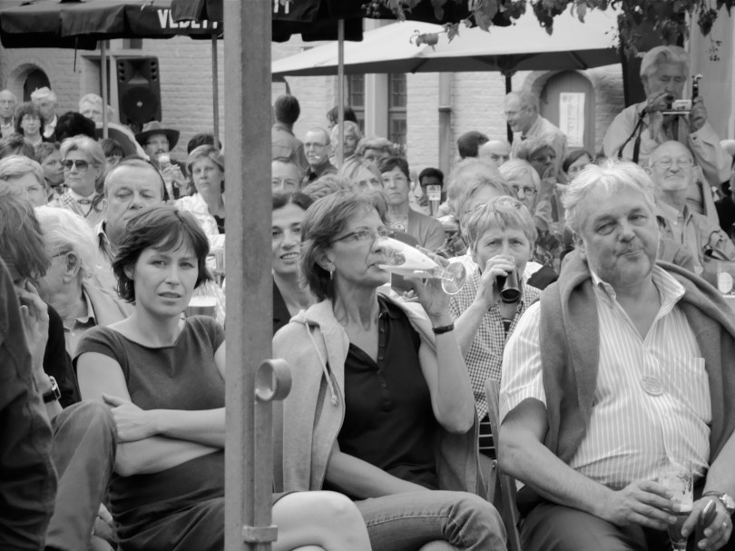 De koer van het Huis van Alijn zit stampende vol aan de vooravond van de Gentse Feesten.